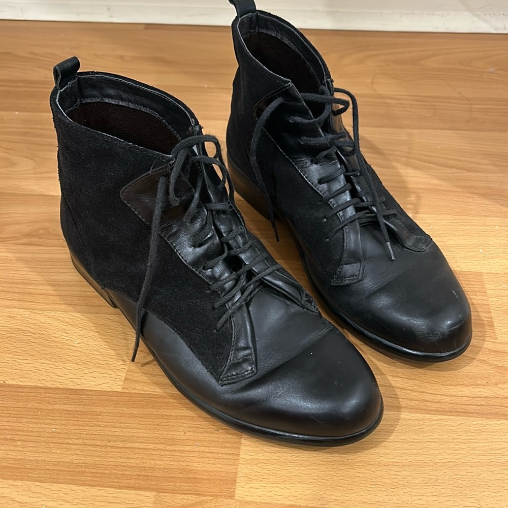 Naot black booties